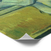 スティルライフ、カーテン&ピッチャーbyポール・セザンヌ ポスター (角)