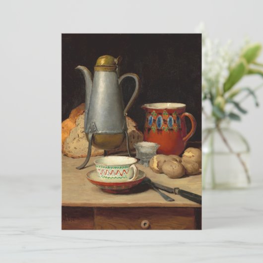 スティルライフ、コーヒーとジャガイモ | アルバートアンカー (スタンド正面)