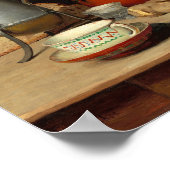 スティルライフ、コーヒーとジャガイモ | アルバートアンカー ポスター (角)