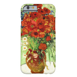 スティルライフ、デイジーとポピーのファンゴッホ iPhone 13 PRO MAXケース