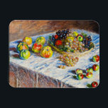 スティルライフ – リンゴとブドウClaude Monet マグネット<br><div class="desc">最も多い人気がある物: com com。</div>