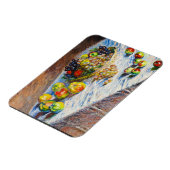 スティルライフ – リンゴとブドウClaude Monet マグネット (左側)