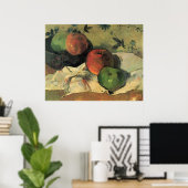 スティルライフby� Eug ne Henri Paul Gauguin ポスター (ホームオフィス)