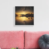 スティル湖 キャンバスプリント (インサイチュ (リビング))