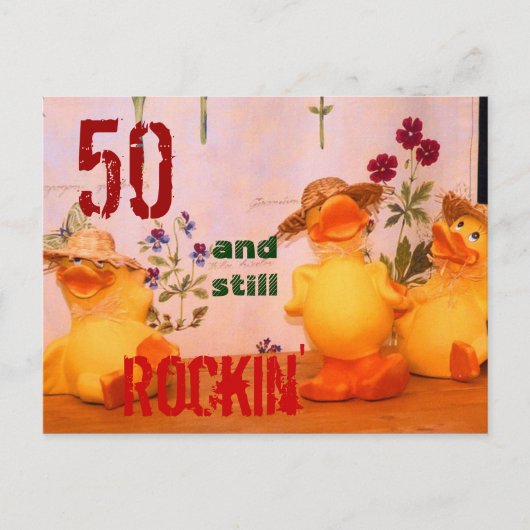 スティル・ロックン ポストカード (正面)