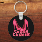 スティレットでがんを押し砕く キーホルダー (正面)