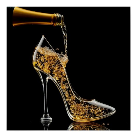 スティレットとワきらめくインワインバー ポスター (正面)