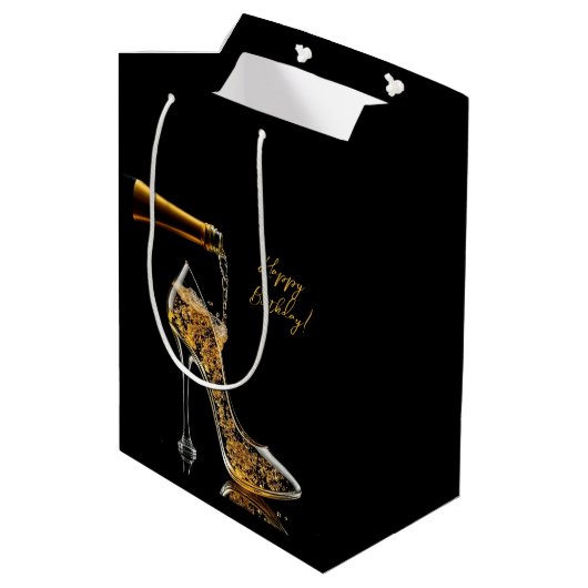 スティレットとワきらめくイン抱き枕 ミディアムペーパーバッグ (裏面アングル)