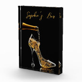 スティレットとワきらめくイン – バーディスプレイ フォトブロック (右)