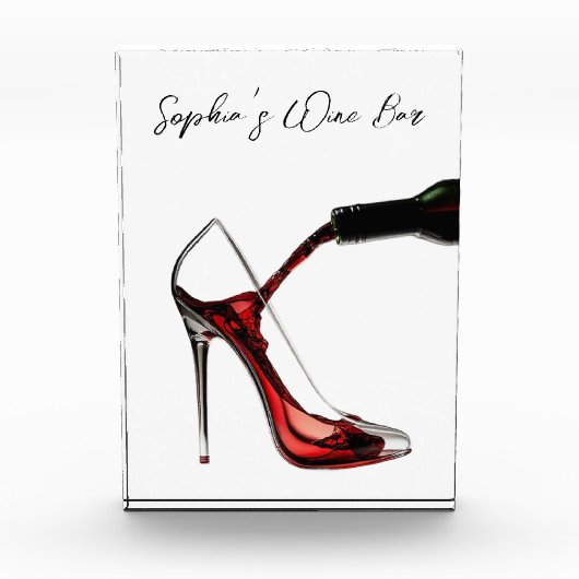 スティレットとワイン – ワインバー フォトブロック (正面)