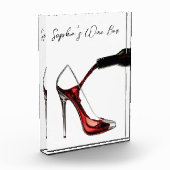 スティレットとワイン – ワインバー フォトブロック (左)