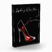 スティレットとワイン – ワインバー フォトブロック (左)