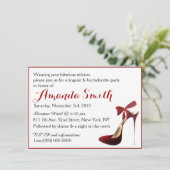 スティレットハイヒールシャワーバチェロレッテ 招待状 (スタンド正面)