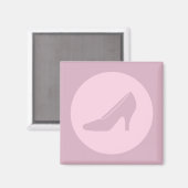 スティレットハイヒール靴アイコンカスタムカラー マグネット (正面/裏面)