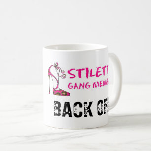 スティレット集団メンバ – バックオフ! コーヒーマグカップ