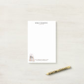 スティレット靴イラストレーション ポストイット (デスク上)