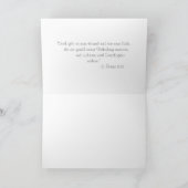 スティレム・ゲデンケン – mit Spruch aus der Bibel カード (内部)