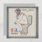 スティンカーホリデーカードを切り詰める シーズンカード (正面/裏面)