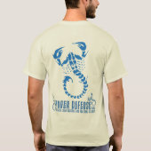 スティンガーの防衛 Tシャツ (裏面)