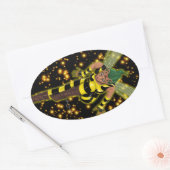 スティンガー楕円 楕円形シール (封筒)