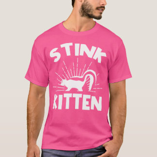 スティンキッチンスクンクスクンク恋人スクンクガールスクンクB Tシャツ