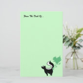 スティンキーラブスカンク 便箋 (スタンド正面)