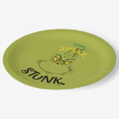 スティンクスタントンクミスターグインチ引用文 ペーパープレート (アングル)