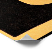 スティングキャットアールヌーボーイラストレーション ポスター (角)