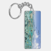 スティングレイを使ったラグーンサファリ旅行 キーホルダー (正面左)