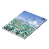 スティングレイを使ったラグーンサファリ旅行 ノートパッド (回転)