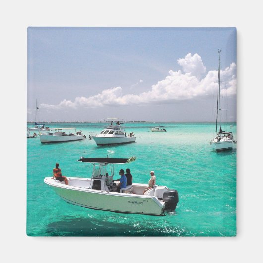 スティングレイシティグランドケイマン諸島マグネット マグネット (正面)