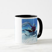 スティングレイシティー、グランドケイマン、ケイマン諸島 マグカップ (正面右)