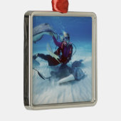 スティングレイシティー、グランドケイマン、ケイマン諸島 メタルオーナメント (右)