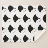 スティングレイシルエット シェルパブランケット (正面(横))