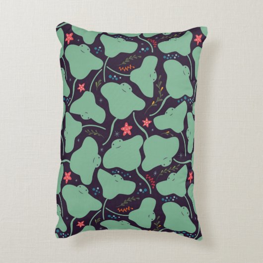 スティングレイズパターン アクセントクッション (裏面(縦))