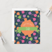 スティングレイハッピーバースデーパパファーザーグランドパ カード (正面/裏面インサイチュ)