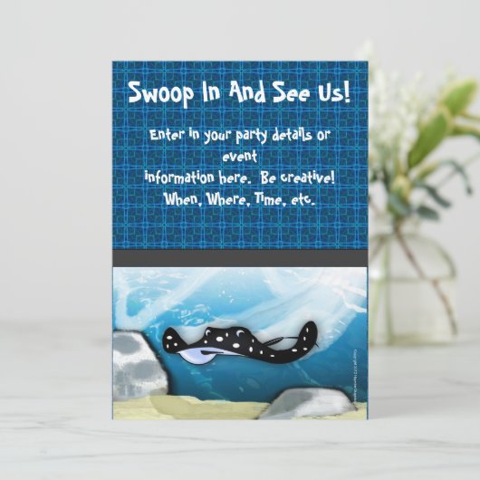 スティングレイ(マンタレイ) 招待状 (スタンド正面)