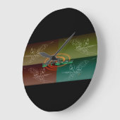 スティングレイ ラージ壁時計 (傾斜)