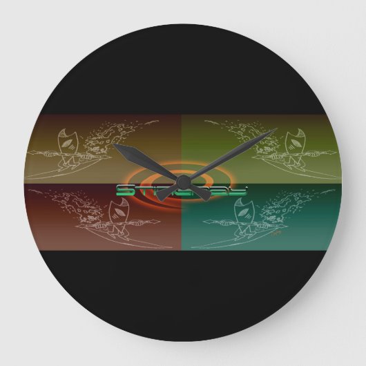 スティングレイ ラージ壁時計 (正面)