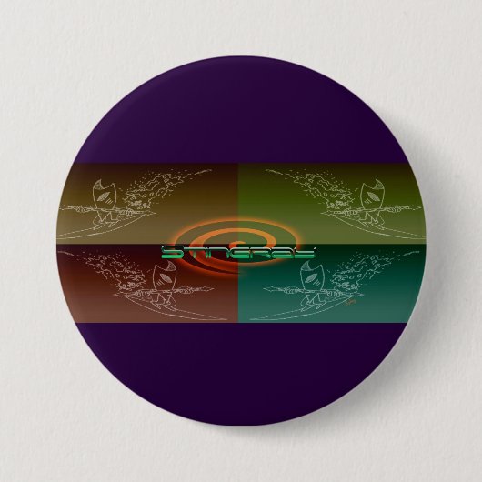 スティングレイ 缶バッジ (正面)