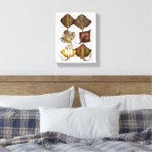 スティングレイ#3キャンバスプリントアート キャンバスプリント (インサイチュ (寝室))