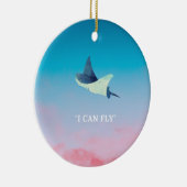 スティングレ飛んでいるイ セラミックオーナメント (右)