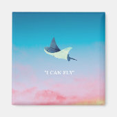 スティングレ飛んでいるイ マグネット (正面)