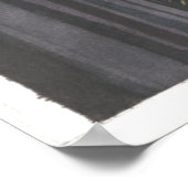 スティンソンビーチスナックバーウィンドウから表示 ポスター (角)