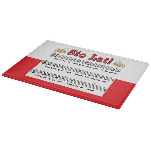 スティンラト!ビールのマグで歌う カッティングボード (角)