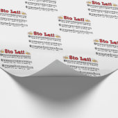 スティンラト!ビールのマグで歌う ラッピングペーパー (角)