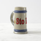 スティンラト！ビールマグ付き ビールジョッキ (正面左)