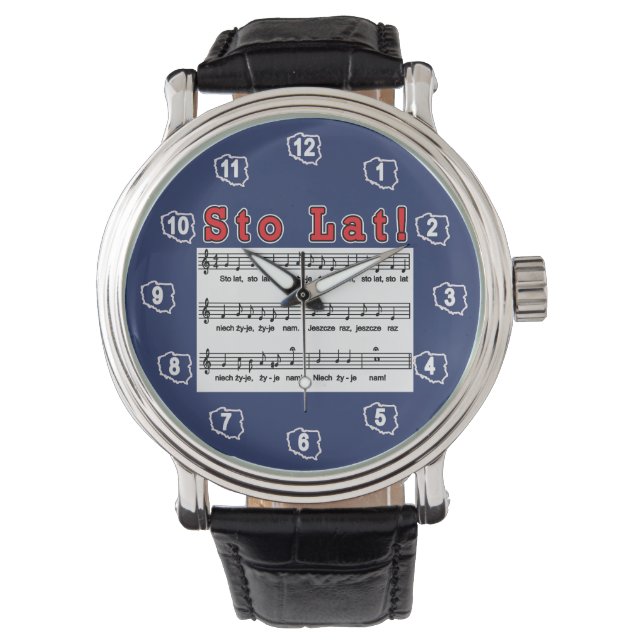 スティンラト！曲 腕時計 (正面)