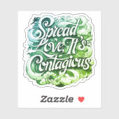 スティーカーの愛を広める シール (シート)