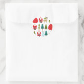 スティーカー ラウンドシール (バッグ)